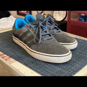 Mens suede adidas tennis shoes